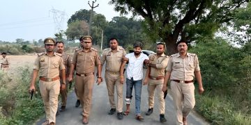 इटावा में पुलिस मुठभेड़, दो बदमाश गिरफ्तार