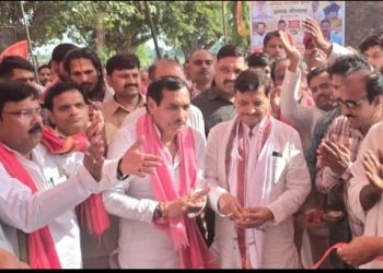 शिवपाल सिंह यादव ने किया अनाथ गौशाला का शिलान्यास