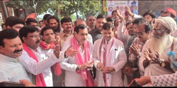 शिवपाल सिंह यादव ने किया अनाथ गौशाला का शिलान्यास