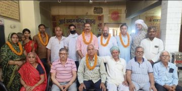 आर्य समाज मंदिर भरथना का वार्षिक चुनाव संपन्न, सत्यभान आर्य बने प्रधान