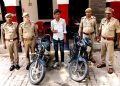 इटावा पुलिस की बड़ी सफलता: 14 घंटे में बाइक चोरी का खुलासा,