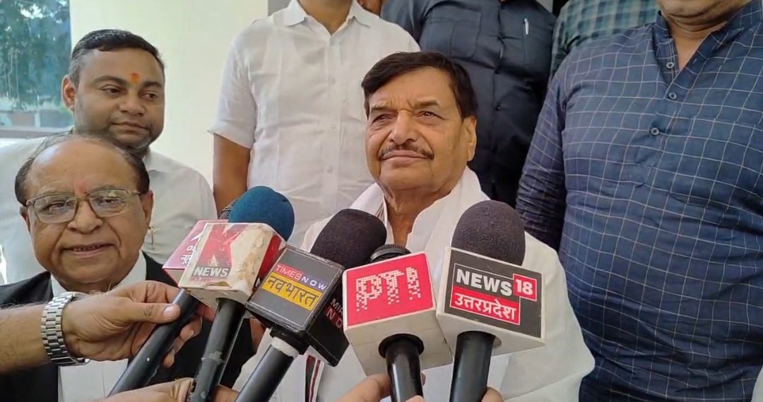 इटावा में शिवपाल सिंह यादव का भाजपा पर बड़ा हमला, केशव मौर्य और ओमप्रकाश राजभर को लेकर दिया बड़ा बयान