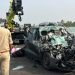 उन्नाव में गंगा एक्सप्रेस-वे पर भीषण हादसा, खड़े ट्रक से टकराई कार; चार लोगों की दर्दनाक मौत