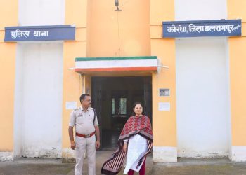 कोरंधा: अंतर्राज्यीय सीमा पर कलेक्टर का आकस्मिक निरीक्षण, सुरक्षा व्यवस्था का लिया जायजा