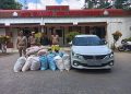 फरेन्दा में तस्करी के सामान पर पुलिस की बड़ी कार्रवाई, बलैनो कार समेत एक गिरफ्तार