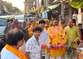 चतुर्थ श्री गणेश चतुर्थी युवा महोत्सव का कलश यात्रा के साथ शुभारंभ