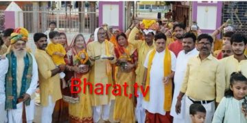 13 दिवसीय 45वें मंगल महोत्सव का मंगल कलश यात्रा के साथ शुभारंभ