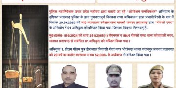 उत्तर प्रदेश के प्रतापगढ़ में छात्रा से दुष्कर्म के मामले में अदालत ने दोषी को 20 साल की सजा सुनाई है।