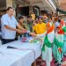 भरथना नगर पालिका में गांधी जयंती पर हुआ ध्वजारोहण, दिलाई गई शपथ