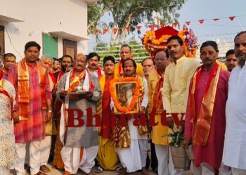 भक्ति और उल्लास के साथ निकली 108 मंगल कलश यात्रा, 30वां श्रीनवदुर्गा पूजा महोत्सव शुरू